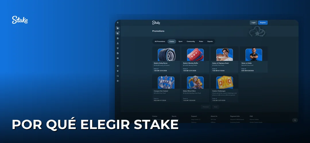 Por Qué Elegir Stake